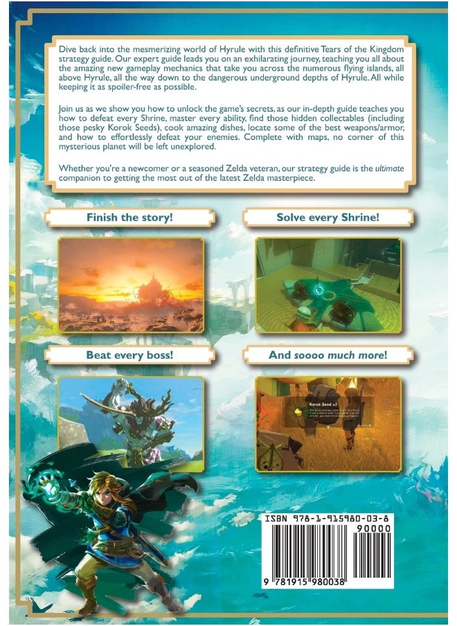 null - The Legend of Zelda Tears of the Kingdom Strategy Guide Book (Full Color): 100% Unofficial - 100% Helpful Walkthrough - Image 1