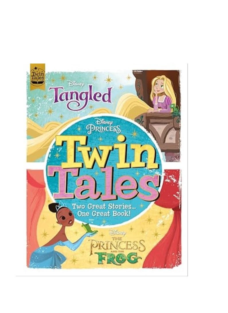 Igloo Books Disney Princess: Twin Tales: Tangled and The Princess and The Frog  - Image 1