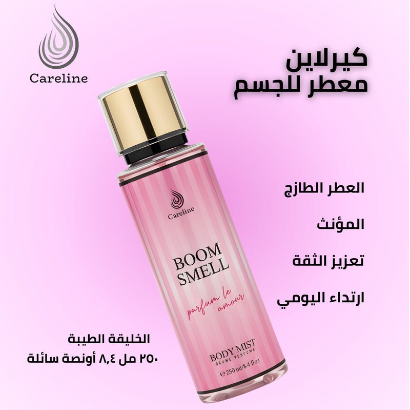 Careline Boom Smell Parfum Le Amour Body Mist for Women, 250ml - Image 3