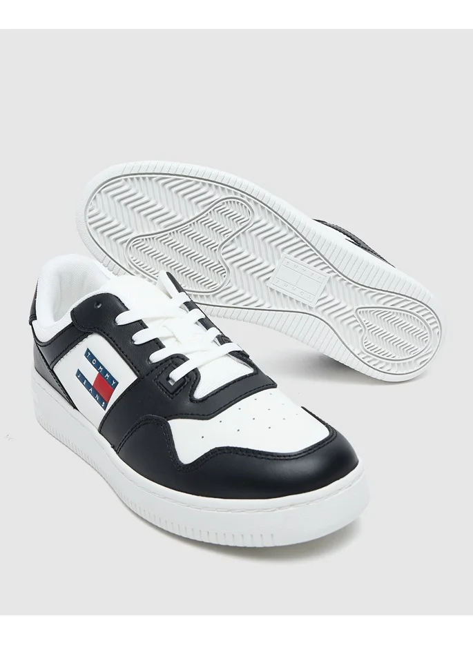 TOMMY JEANS Logo Detail Lace Up Low Top Sneakers