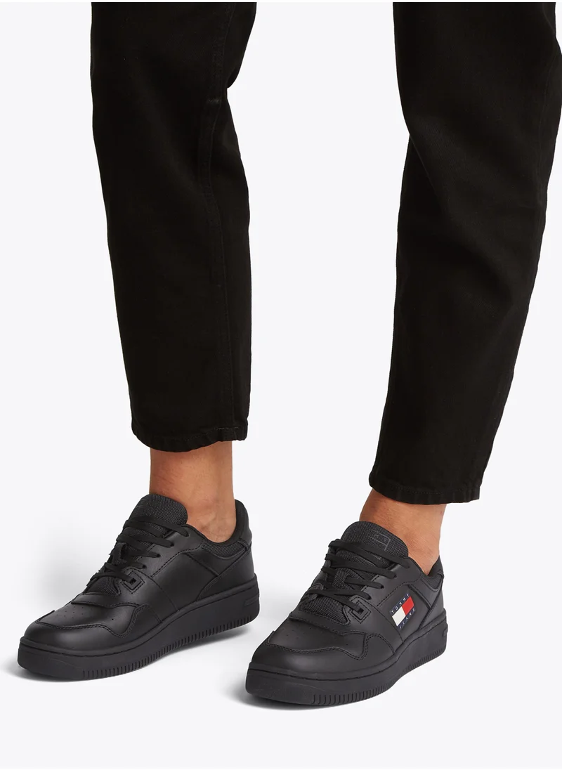 TOMMY JEANS Logo Detail Lace Up Low Top Sneakers