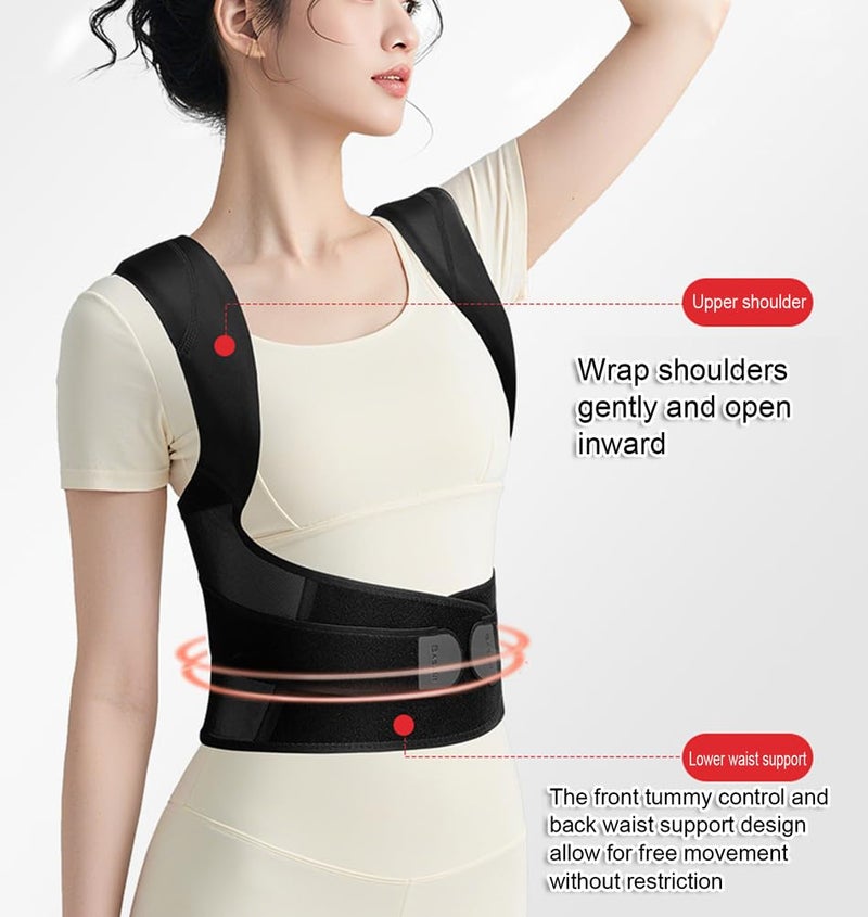 Large Posture Corrector Back Brace For Humpback Scoliosis Spine Curvature Support - Image 5
