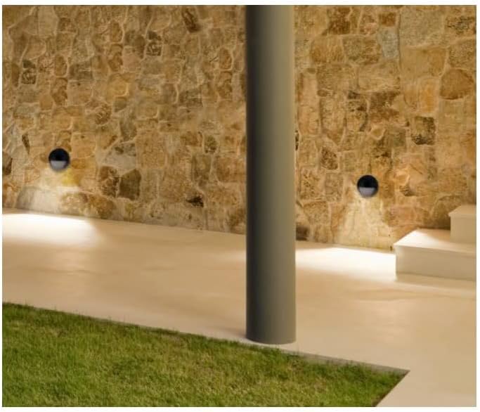 Westinghouse 6579000 Winslett Transitional OneLight Dimmable LED Outdoor Wall Light Sconce Dark Sky Friendly Textured Black Finish Frosted Glass - Image 4