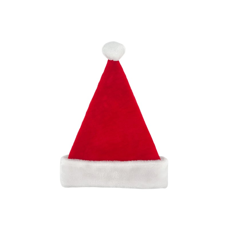 CHRISTMAS MAGIC Royal Santa Hat Red 30x43cm