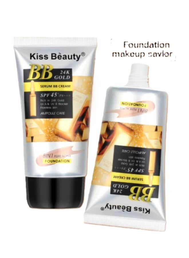 Kiss Beauty 2 Packs of Kiss Beauty BB Serum 8 in 1 Foundation No. 115 65ml  - Image 2