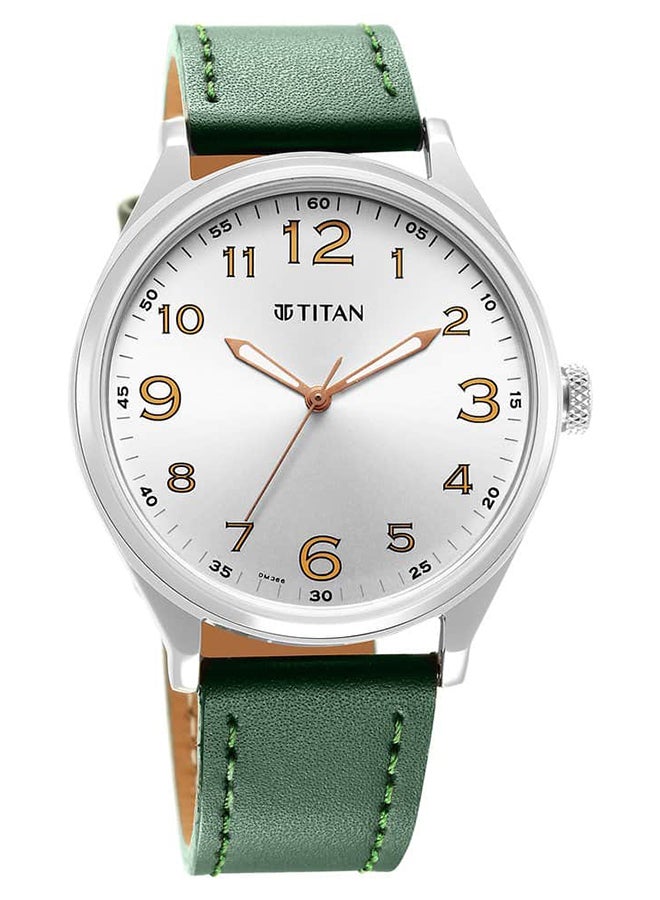 TITAN Leather Analog Wrist Watch 1802SL20 - Image 1