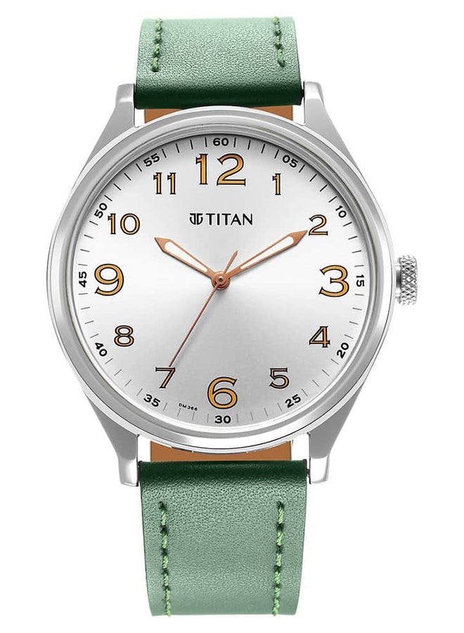 TITAN Leather Analog Wrist Watch 1802SL20 - Image 2