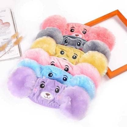 GRANTH ENTERPRISE Nylon Pack of 1 Reuseble Mask For Kids,Kids Girl's and Boys' Warm Winter Face Mask with Plush Ear Muffs Covers (4 Years to Adult Years, Multicolor) - Image 4
