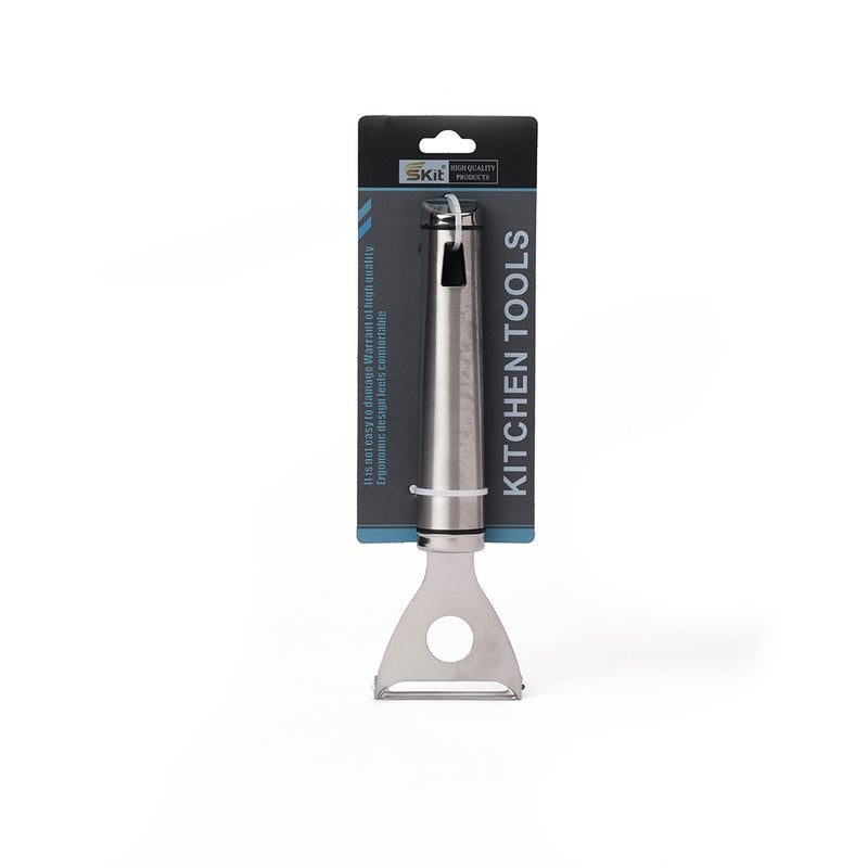 Stainless Steel Peeler with Metal Handle - Image 1