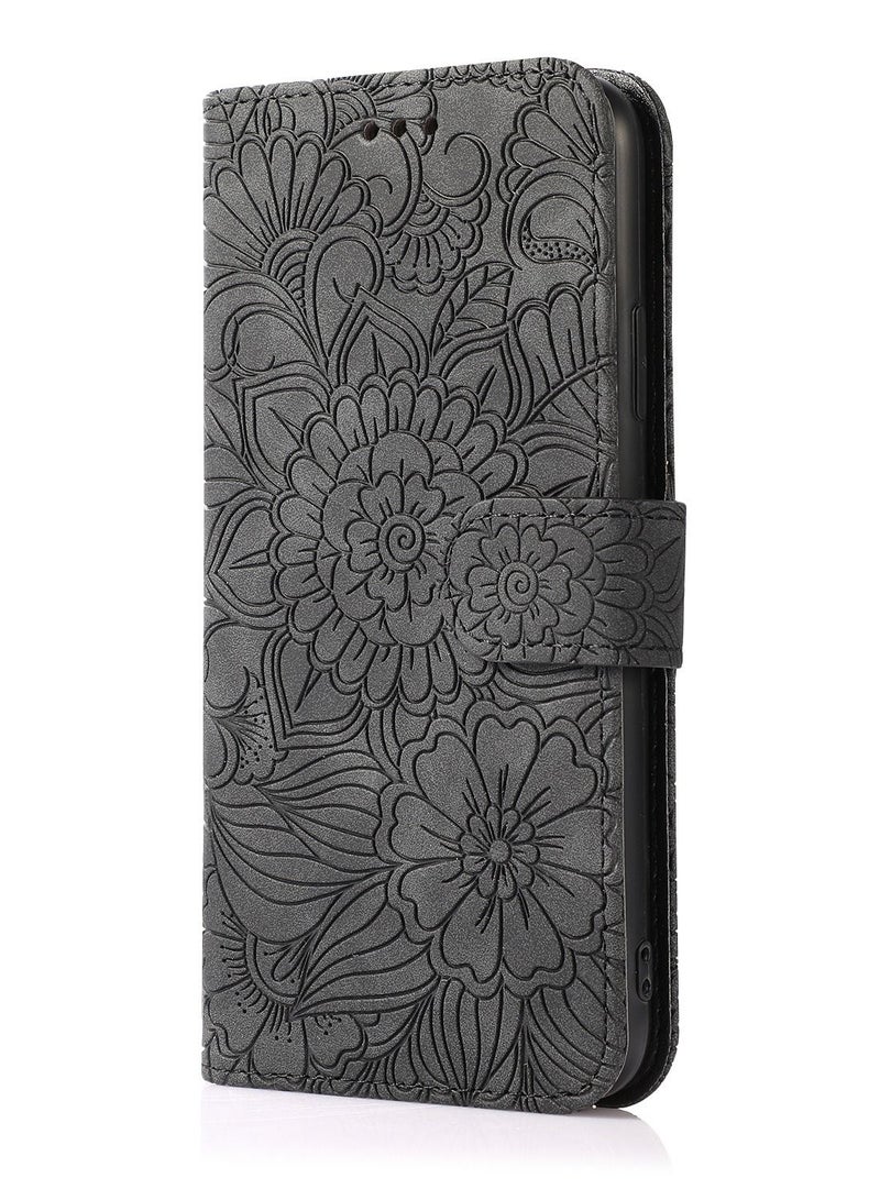 Suitable For IPhone Pressed Flower Wallet  Leather Case - Image 2
