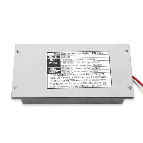 MSD 8969 Digital RPM Window Switch - Image 4