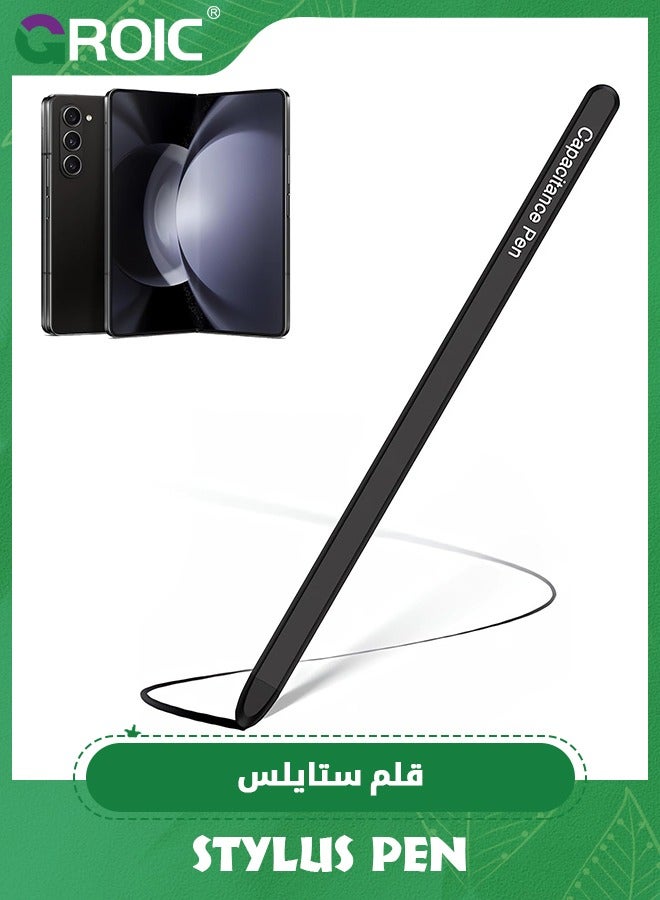 GROIC Black Samsung Galaxy Z Fold 5 S Pen Fold Edition Replacement, Slim Capacitive Stylus Pen, Rubber Tip Touch Screen Stylus Pen for Galaxy Z Fold 5 Accessories  - Image 1