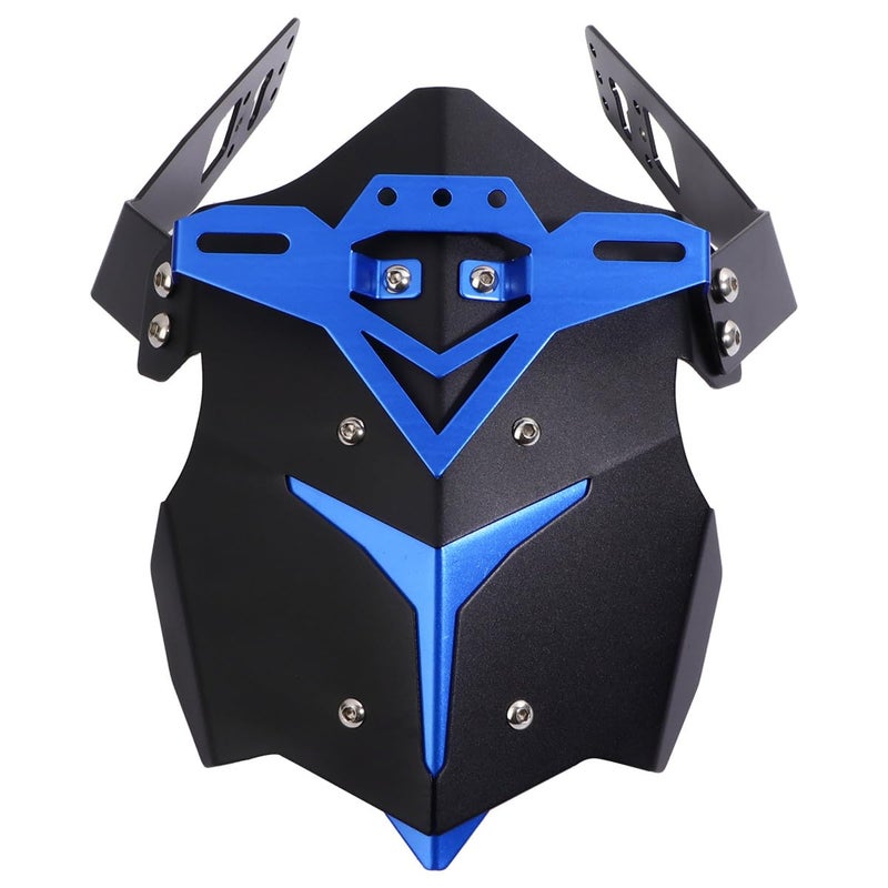 Aluminum Alloy Rear Mudguard Fender for Motorcycle Off Road Bikes Blue - Image 2