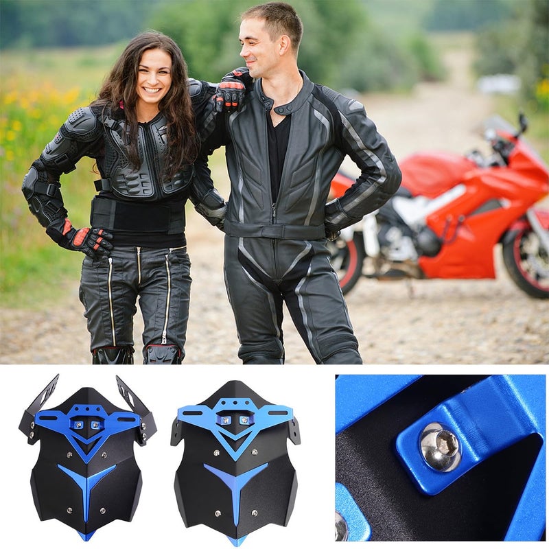Aluminum Alloy Rear Mudguard Fender for Motorcycle Off Road Bikes Blue - Image 4