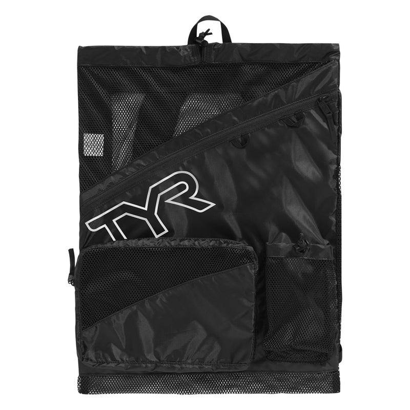 TYR Elite Team Mesh Backpack Black one Size