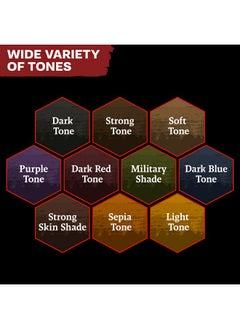 The Army Painter The Army Painter Warpaints Fanatic: Washes Paint Set Combo, Set of 10 Acrylic Paints in 18ml Dropper Bottles to Wash and Shade Miniature Models, Plus 1 Free Basecoating Brush  - Image 3