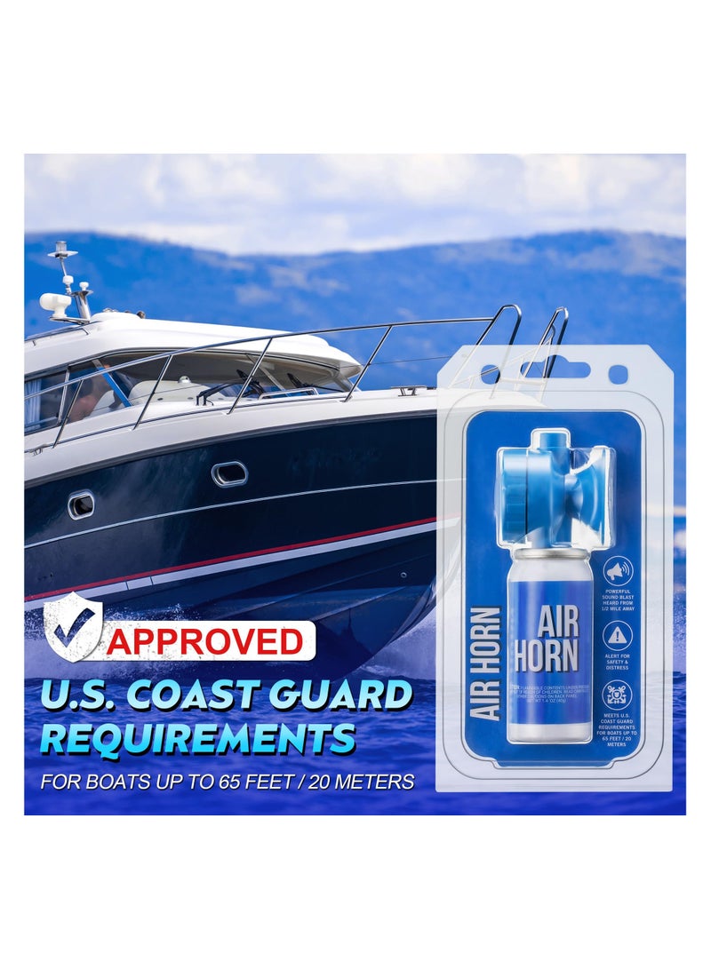 إسكدنيا 1.4oz Marine Air Horn, Compact and Loud, Safe for Marine Boating, Coast Guard Approved, Ideal for Emergency Use, Sporting Events, Outdoor Alarms, and Birthday Parties, Ensuring Safety and Fun - Image 3