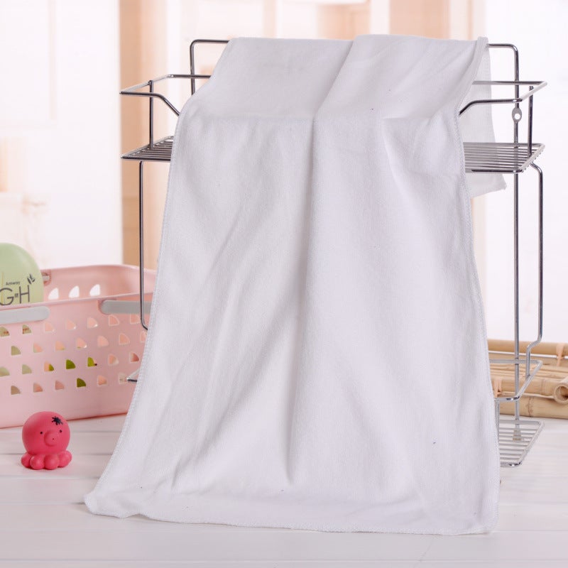 Quick-drying towel wholesale barber shop hair salon beauty salon Baotou towel thickened absorbent dry hair towel car lint-free - Image 1