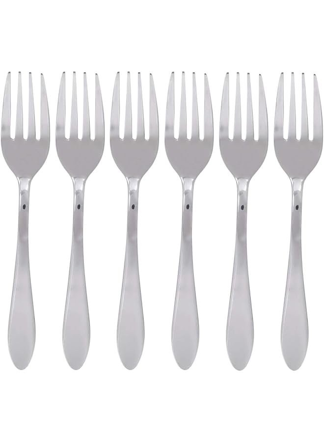 Cake FoSet, 6 Pieces, Silver, Fd-108-Tf