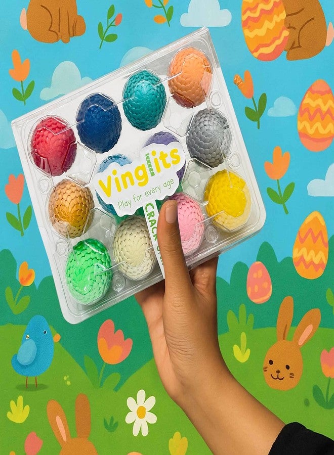 Vinglits Mystery Eggs – 3D Printed Animal Fidget Toys – Collectible Fidget Toys – Farm, Wild, Aqua, Bug, and Fantasy Themes – Packs of 2, 6, or 12 – Fun for Kids & Gifting (Bugsy & Scaly, Pack of 12) - Image 2