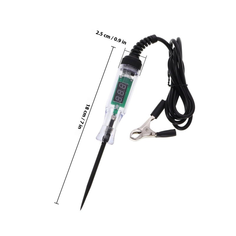 Multifunctional Car Circuit Tester With Led Voltage Display 6 24v - Image 3