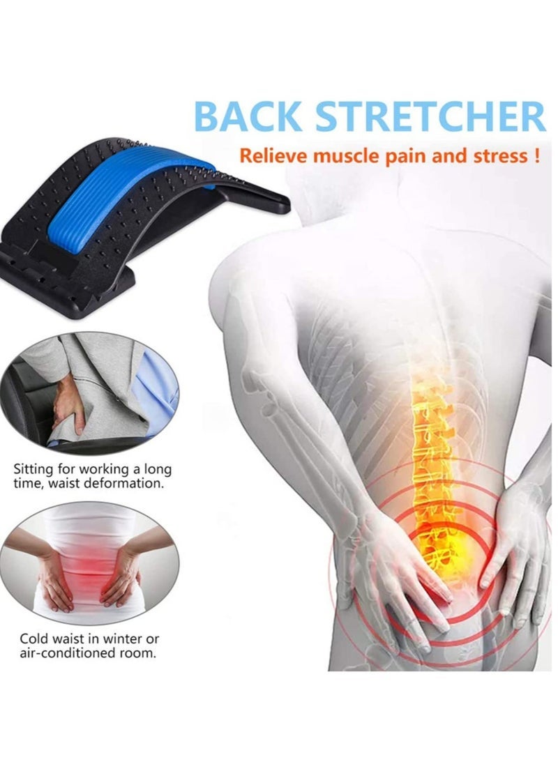 Gravity Back Stretcher, Lumbar Support Device Multi-Level Back Massager Spine Deck Back Stretching Treatment Spinal Lumbar Back Stretcher, Those Suffering Pain for Sciatica, Lumbar and Back  - Image 5