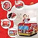 Britik Pop Up Play Tent for Kids Aged 35 Years Old Boys and Girls Fire Truck Tent Playhouse Toy Play Tents for Toddlers 35 Kids Tent Indoor Outdoor Playhouse Toys for 3 Year Old Fire Truck - Image 4