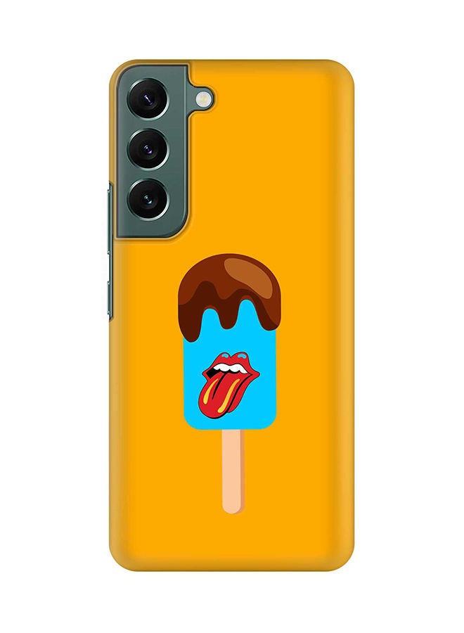 Stylizedd Case for Samsung Galaxy S22+ 5G Slim Snap Classic Series Shield Matte Finish Print - Lick Lick - Image 1