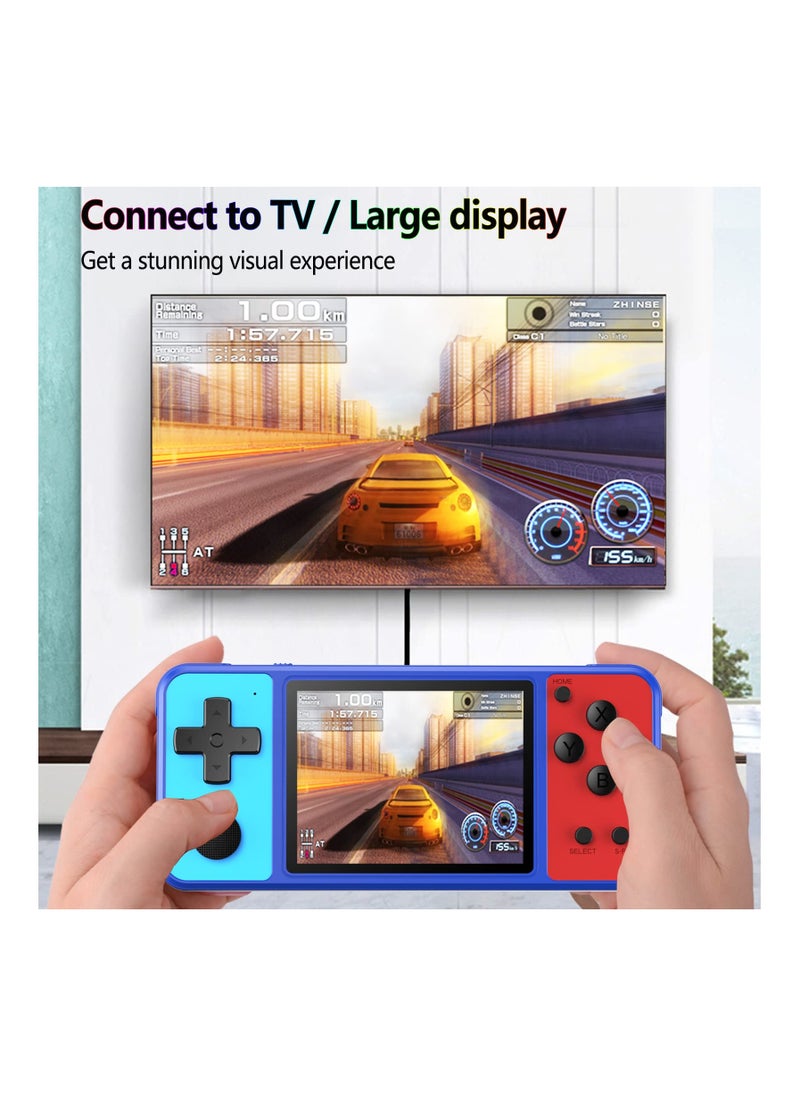 SYOSI - Handheld Game Console Portable Console Handheld Preloaded 270 Classic Retro Games with 3.0 Color Display and Gamepad Rechargeable Rechargeable Arcade Gaming Player - Image 1