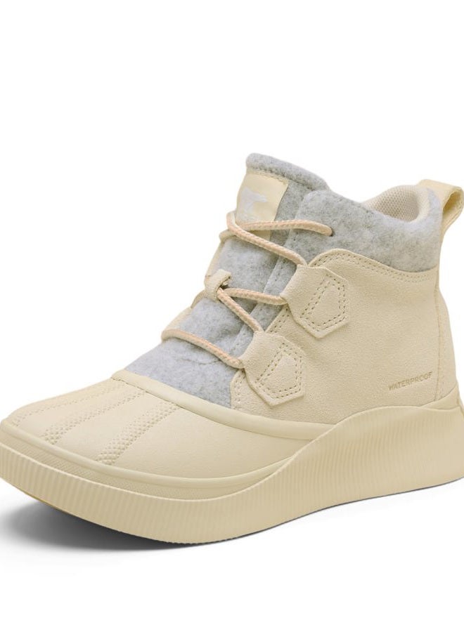 Sorel Women's N About 4 Classic Waterproof Fashion Boot, Honey White Dove, 37 EU - Image 1
