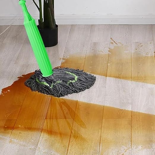 KACHKIT 2 in 1 Dehydrated Floor Cleaning Mop SelfWringing 360 Rotatable Adjustable Microfiber Multicolour Wet Dry for BathroomOfficeHomeOutdoor - Image 3