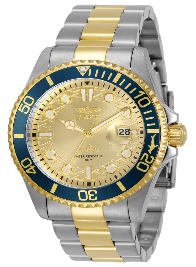 Invicta Men's Pro Diver Quartz Watch, Two-Tone, 43mm, - Image 1