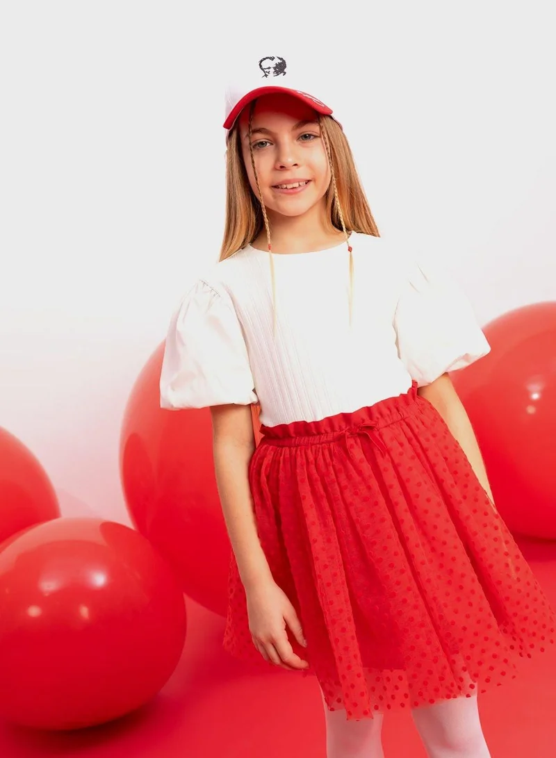 DeFacto  Girl Slim Fit Ribbed Camisole T Shirt  | Best Price UAE