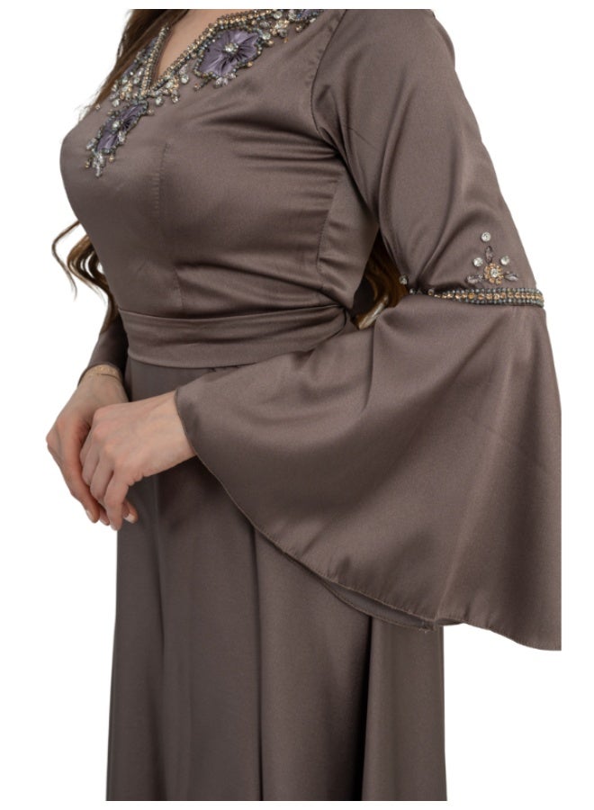 The Pulse of the Opera Dress Royal Elegance in Motion  - Image 5