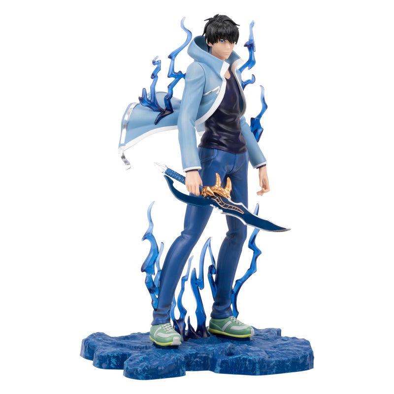 Total Anime Jinwoo - 9-Inch Collector Statue with Environmental Base and Premium - Image 3