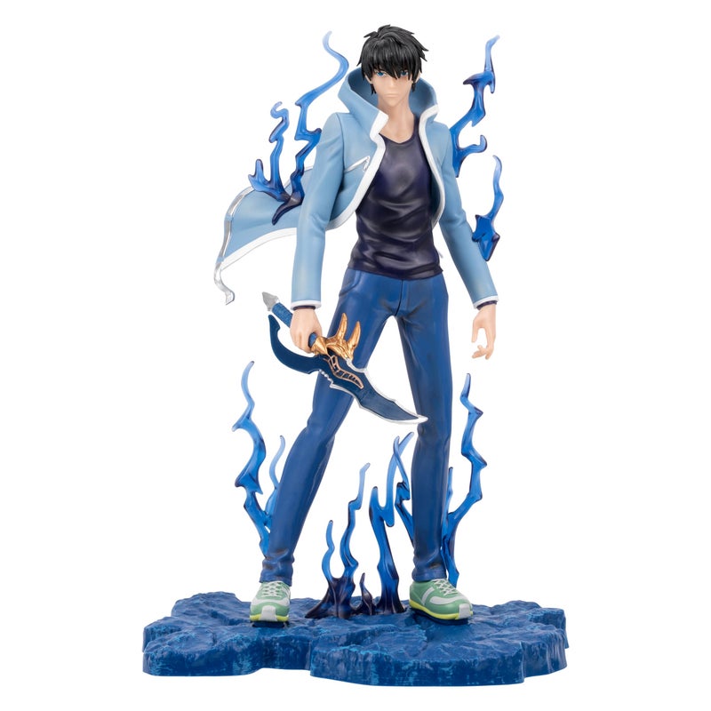 Total Anime Jinwoo - 9-Inch Collector Statue with Environmental Base and Premium - Image 1