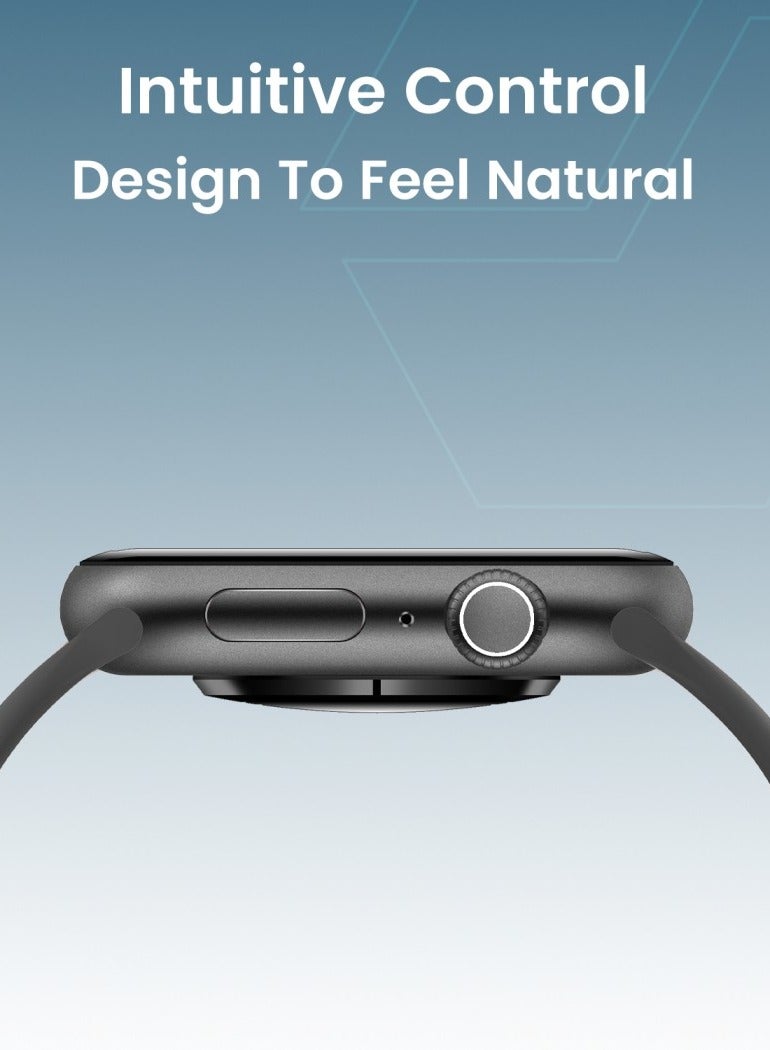 Moxedo Mevo+ Smart Watch for Android & iOS with 2.01" AMOLED Display –, Chat GPT AI Assistant, Bluetooth Calling, Fitness & Health Tracker, Sleep Monitor, IP67 Waterproof – Black - Image 3