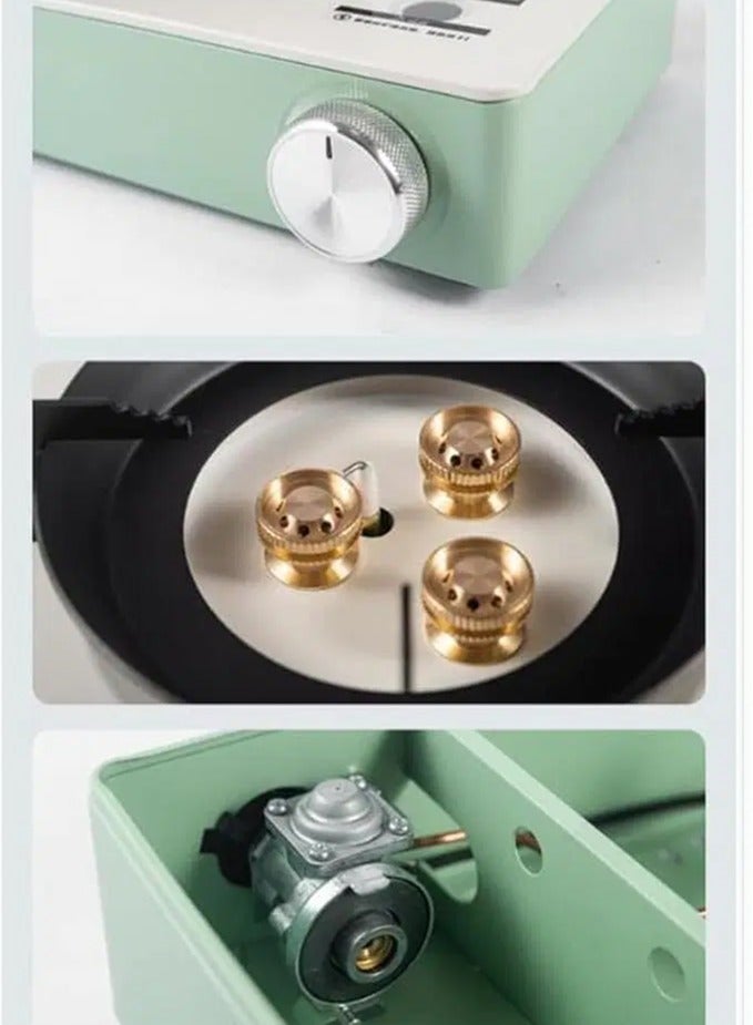 JAJEEK Gas Heating Stove for Camping & Picnic – Cooking Oven, Roasting Plate, BBQ Burner – Portable, Efficient, and Durable for Outdoor Cooking – Random Color - Image 4