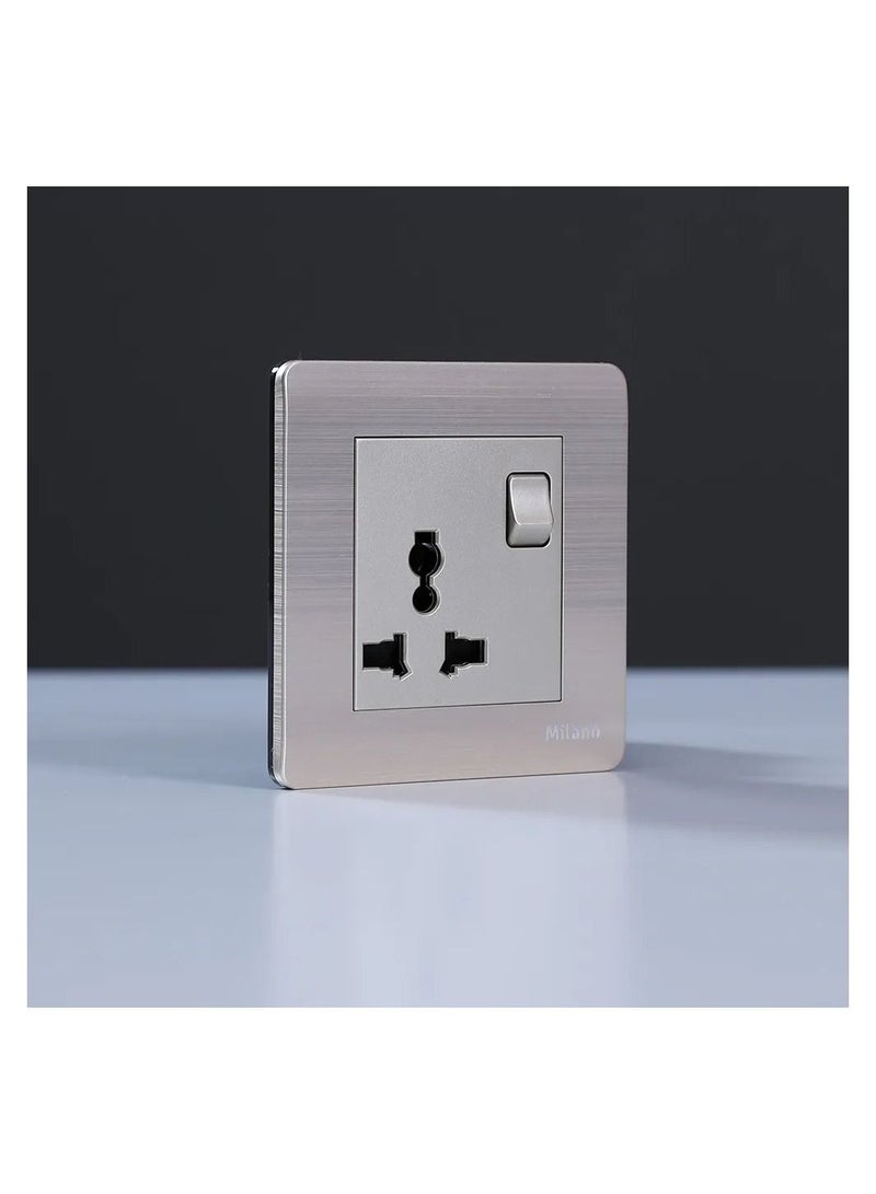 DANUBE HOME Danube Home - Milano 16A Universal Switched Socket Gd - Image 2