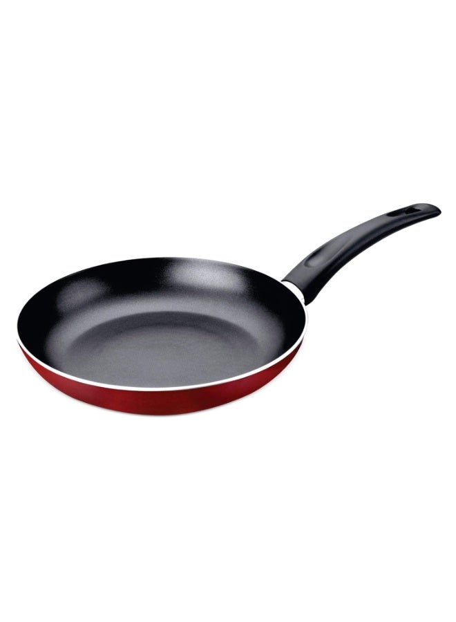 Impex Fry Pan 26 cm Premium Induction Based High Grade Nonstick Coated Aluminium IFP 2655 Fry Pan, Healthy Cooking No PFOA, 2 Years Warranty (26 cm,Maroon) - Image 1