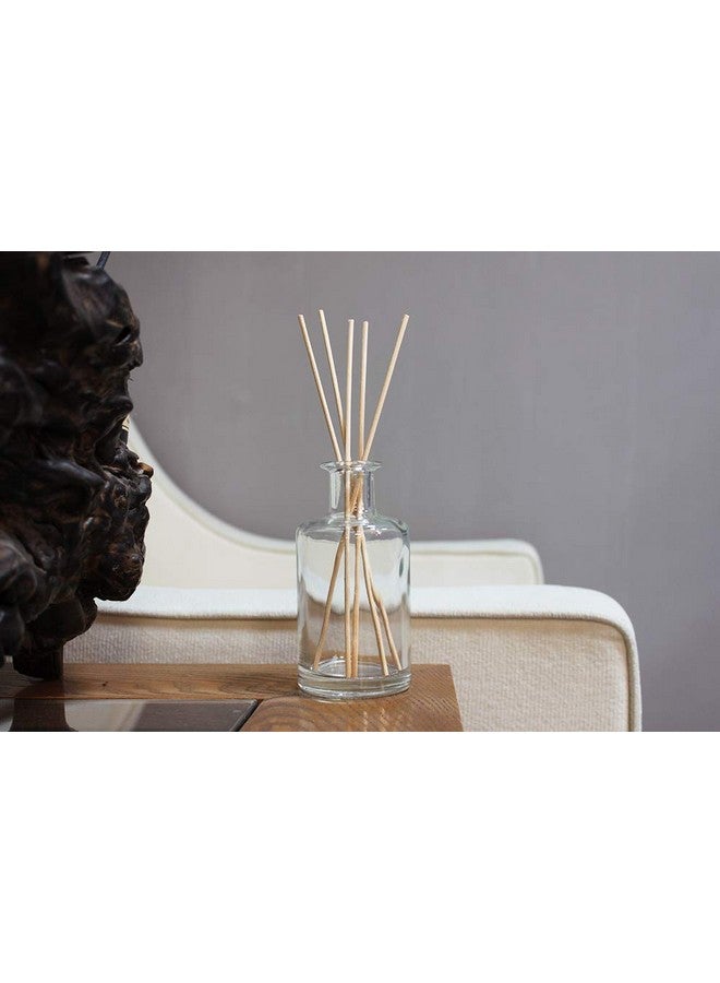 Feel Fragrance Feel Fragrance Glass Diffuser Bottles Diffuser Jars with Cork Caps Set of 4 - 5.3 inches High, 240ml 8.2 Ounce. Fragrance Accessories Use for DIY Replacement Reed Diffuser Sets.  - Image 4
