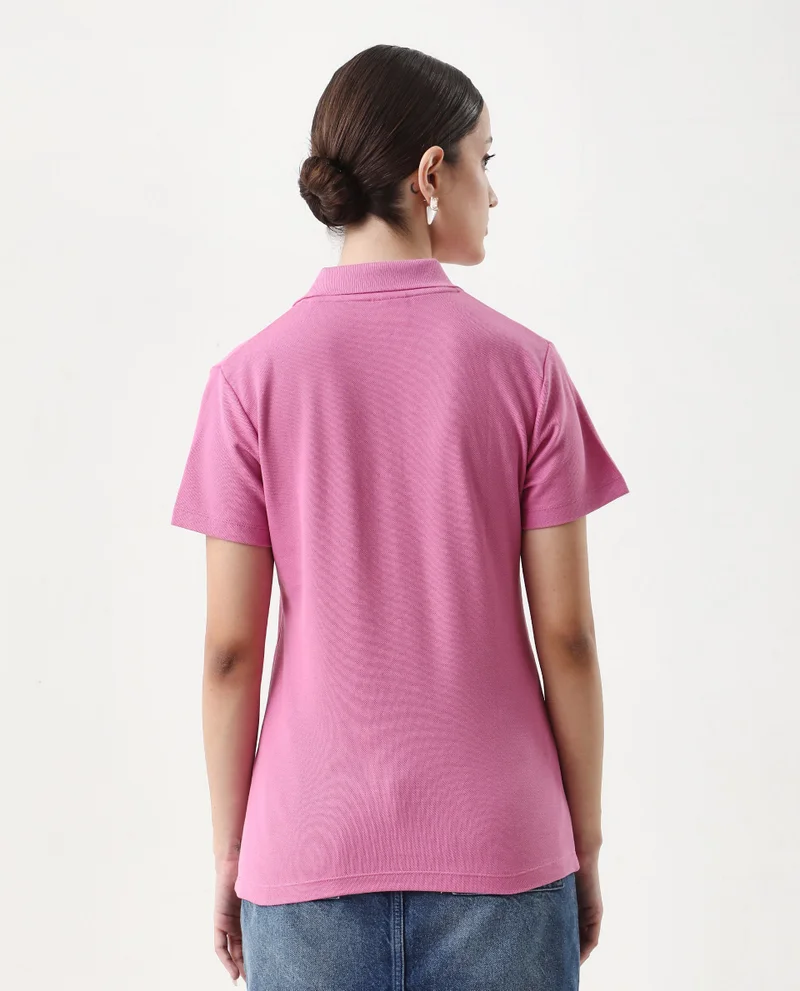 Rareism Women's Graphic Print Polo