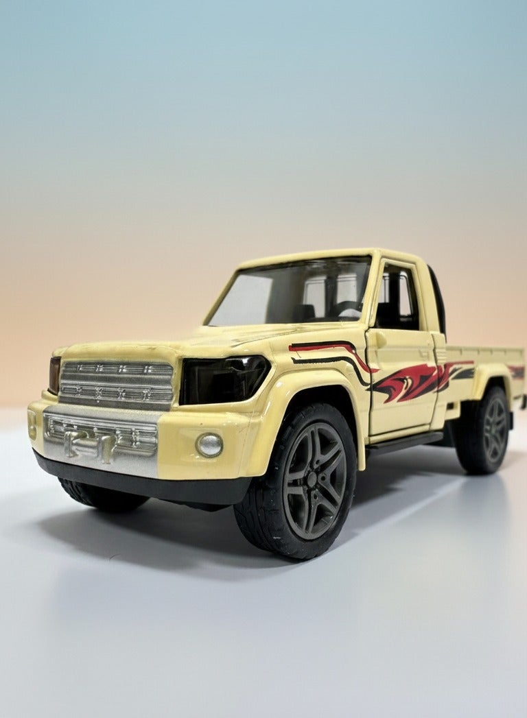 تيان دو نموذج سيارة ب4 عجلات من المعدن المصبوب - Image 3