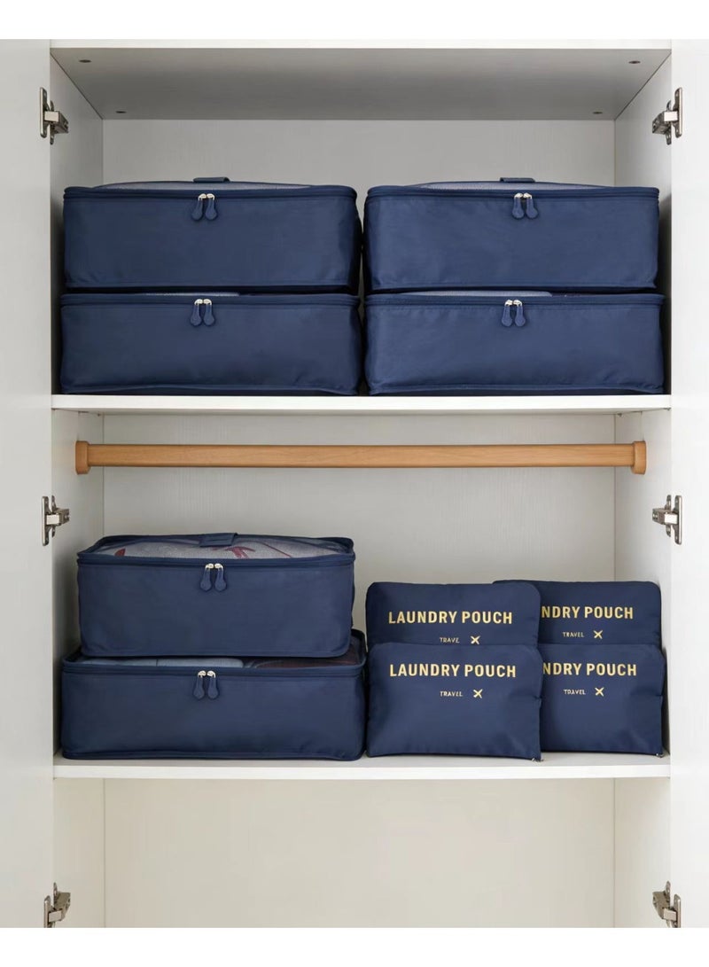 6-Piece Travel Packing Cubes Set, Lightweight Clothes & Underwear Organizer Bags for Suitcase - Image 2