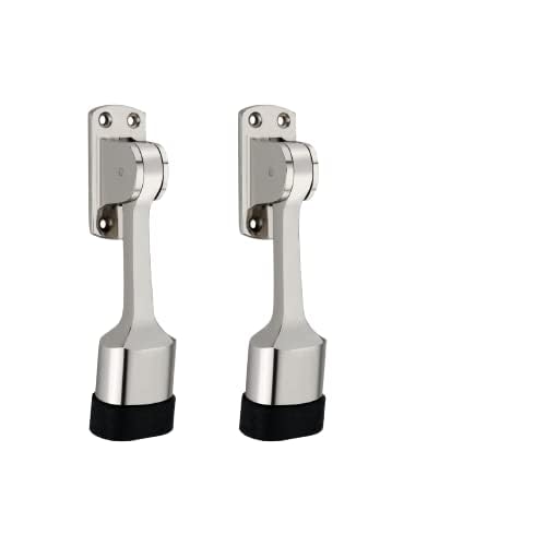 Door Eye Aluminium Door Stopper Finish SS Size 5 Pack of 2 