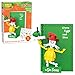 Brickcraft Dr Seuss Green Eggs and Ham Book Building Kit 107Piece Set BrickBuilt SamIAm Customizable Display Book Seuss Stickers Phrases - Image 4