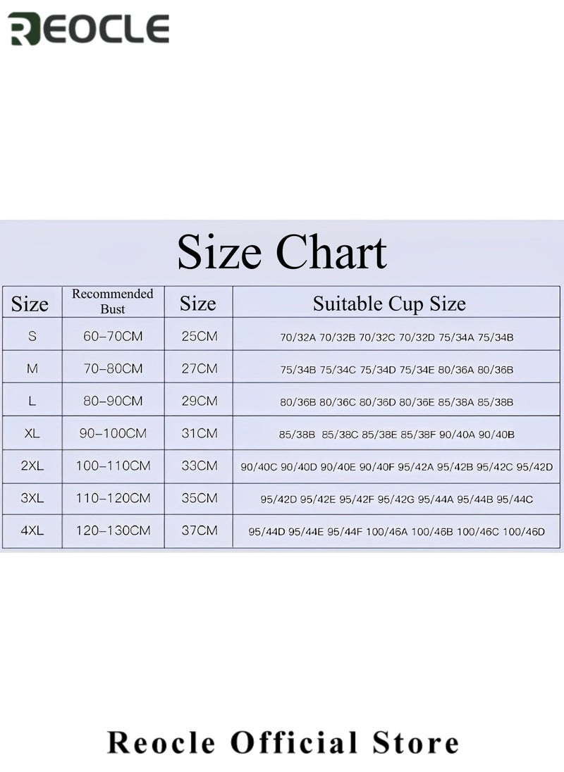 REOCLE - Women's Front Cross Side Buckle Lace Bras Sports Bras Comfy Corset Bra Wireless Push Up Seamless Bra - Image 1