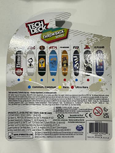 Tech Deck Throwback Series Ultra Rare Girl Skateboard Company Fingerboard - Image 2