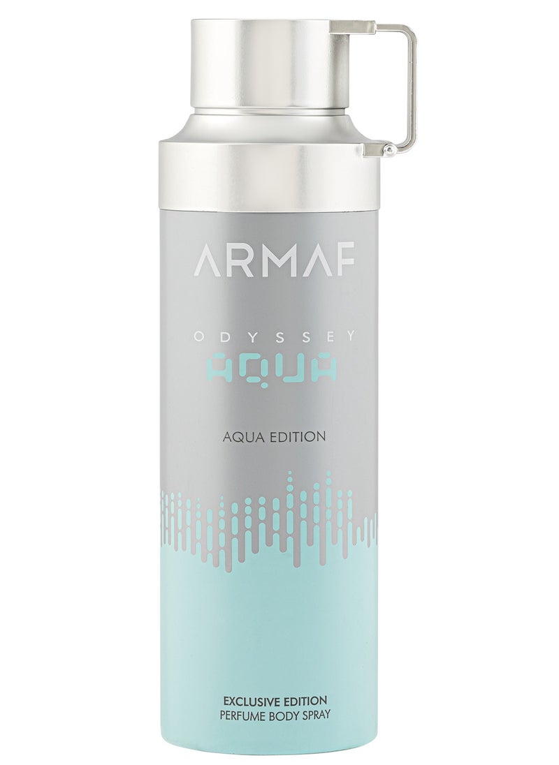 Armaf Armaf Odyssey Aqua Edition Exclusive Perfume Body Spray For Men 200ml, Deodorant Spray 