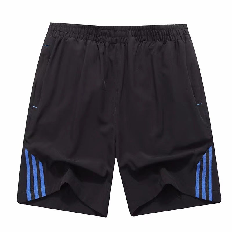 Mens Summer Quick-Dry Shorts Casual Loose Fit Green  - Image 3